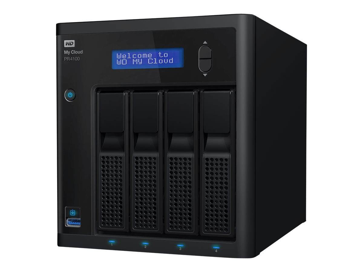 WD My Cloud PR4100 WDBNFA0240KBK - NAS-Server-0