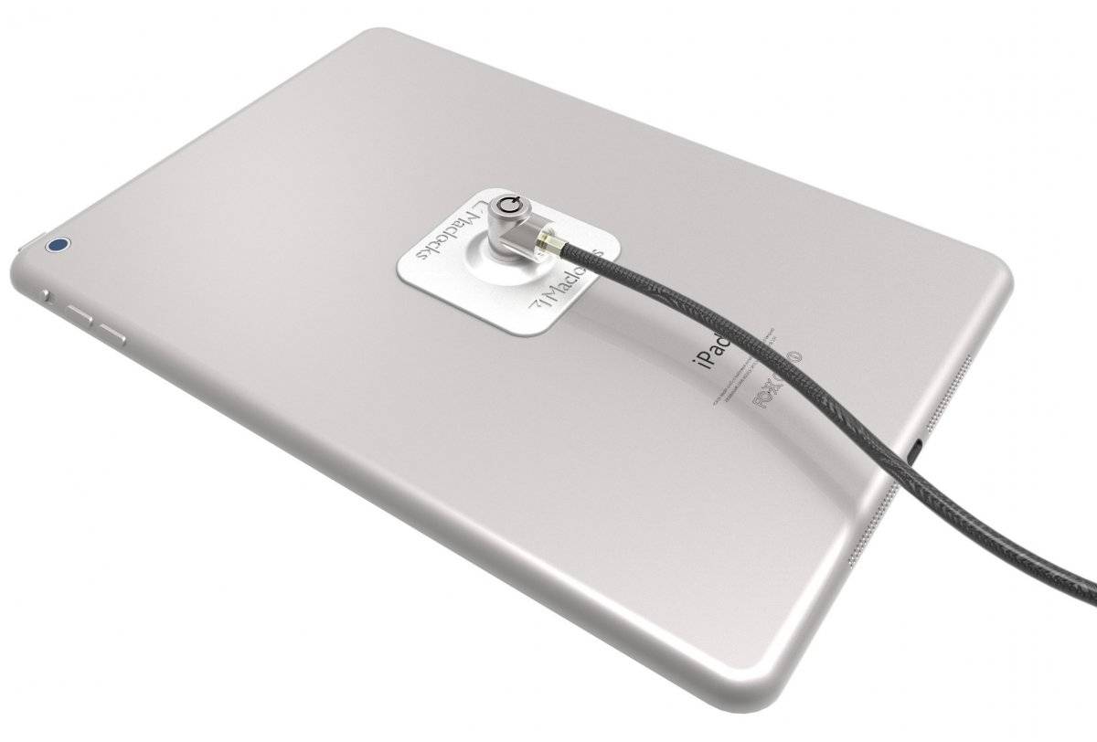 Compulocks Universal Tablet Lock with Keyed Cable Lock-4
