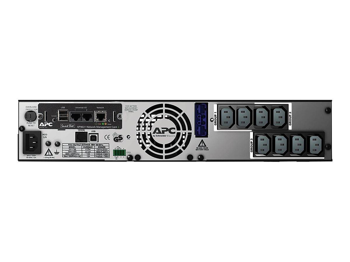 APC Smart-UPS X 1500 Rack/Tower LCD - USV (Rack - einbaufähig)-3