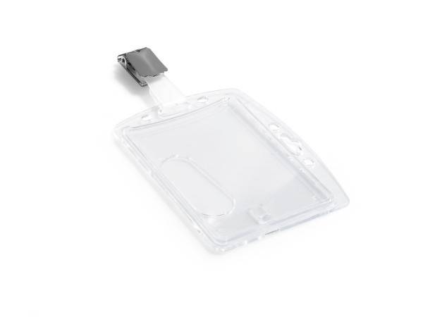 DURABLE - Namensschildhalterung - für 54 x 85 mm - Clip - durchsichtig (Packung mit 25)-4