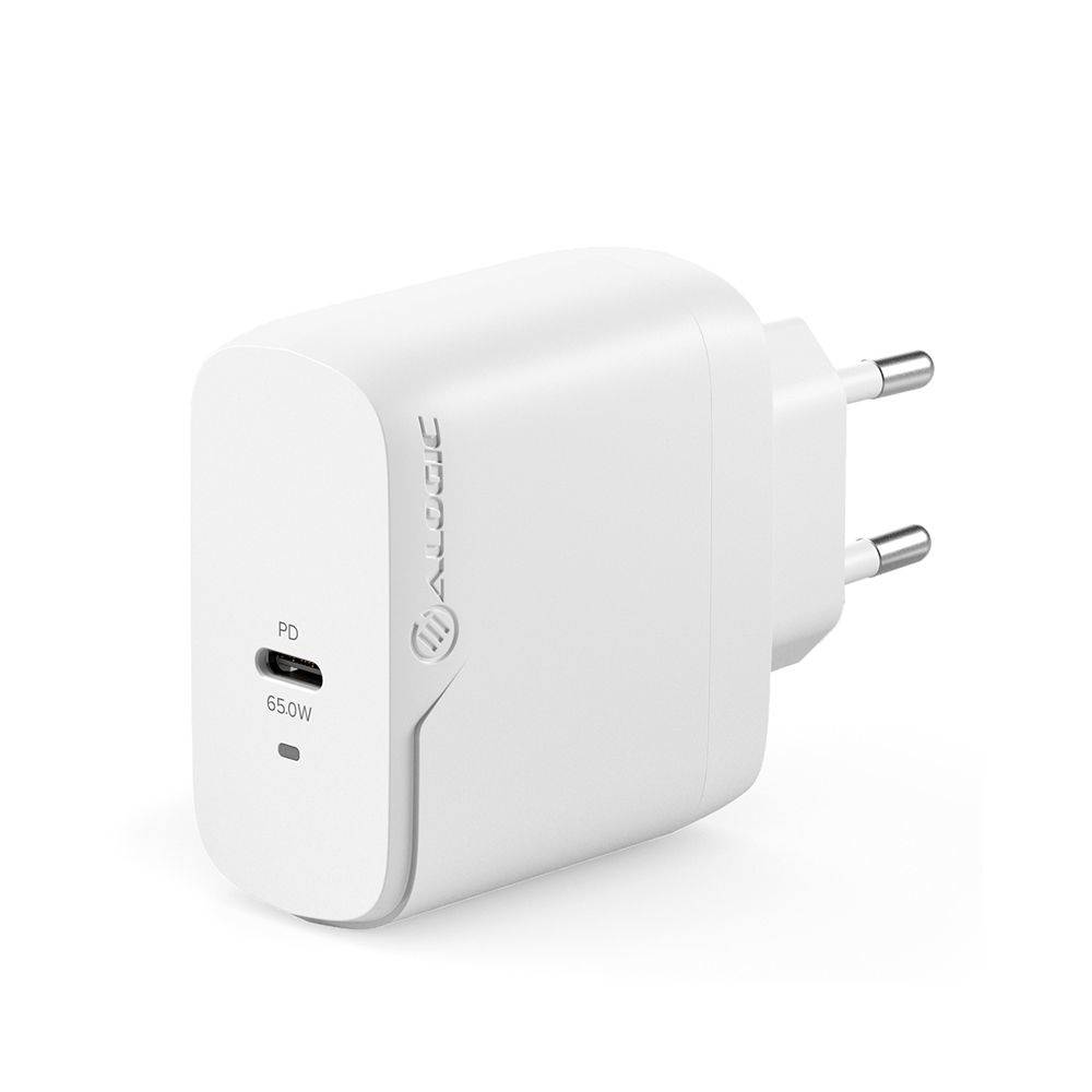 Alogic 1X65 - Indoor - AC - 20 V - 3,25 A - 2 m - Weiß - Rapid Power 65W GaN Cha-2