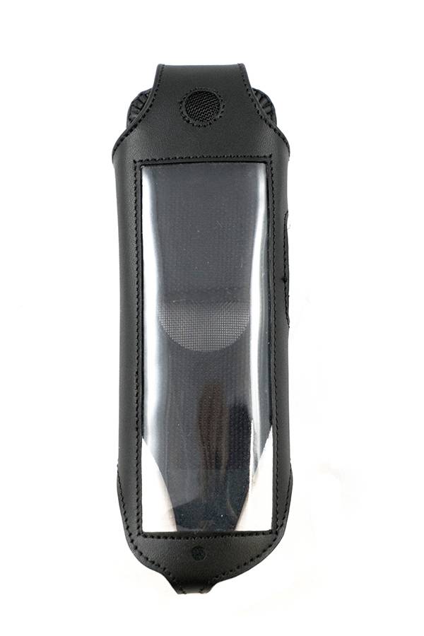 SORYT S5-STAHL - Holster - Gigaset - OpenScape S5/ S850/S650 - Schwarz - Lederta-0