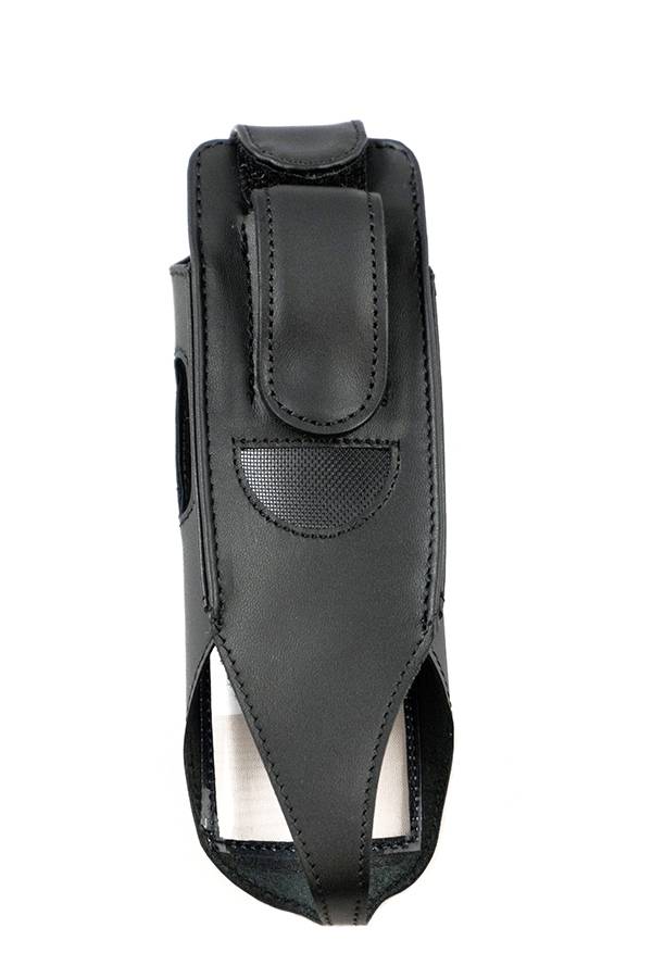 SORYT S5-STAHL - Holster - Gigaset - OpenScape S5/ S850/S650 - Schwarz - Lederta-3