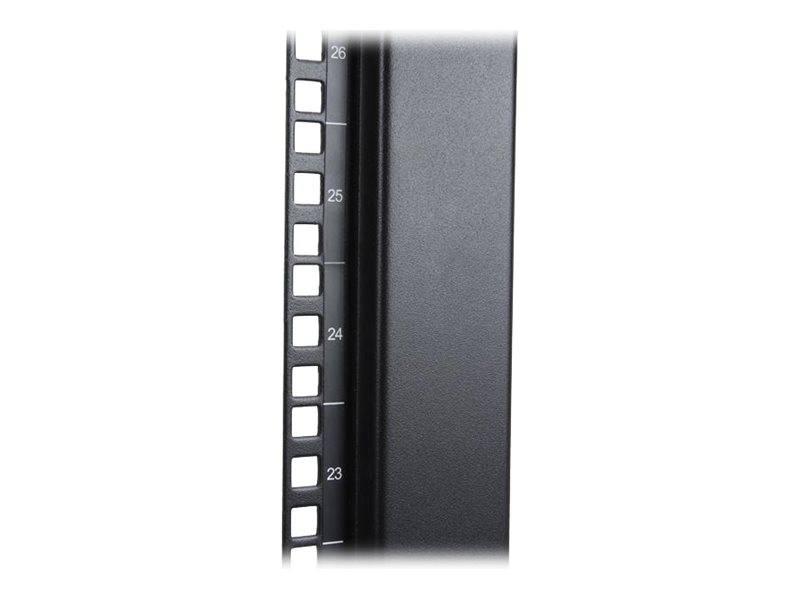 StarTech.com Open Frame Rack 42HE - 4 Pfosten Serverschrank - 58 cm - 104 cm tiefenverstellbar mit Rollen / Nivellierfüß-3