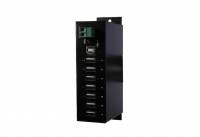 Exsys Ex 1177HMVS - Hub - 7 x USB 2.0 - an DIN-Schiene montierbar-3