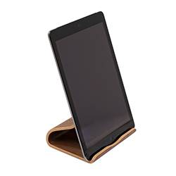 TERRATEC Holzeins - Tischständer für Handy, Tablet-1