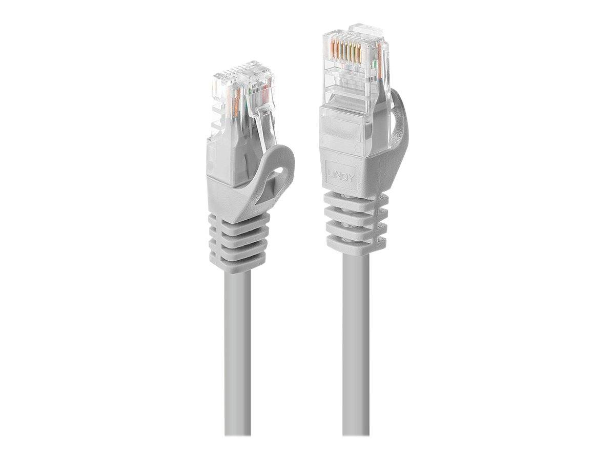 LINDY 48375 RJ45 Netzwerkkabel, Patchkabel CAT 5e U/UTP 80.00 m Grau 1 St.-2