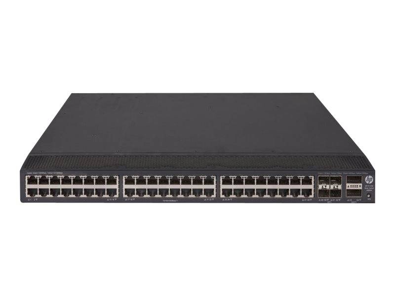 HPE FlexFabric 5700-48G-4XG-2QSFP+ - Switch - L3 - managed - 48 x 10/100/1000 + 4 x 10 Gigabit Ethernet SFP+ / 1 Gigabit-2