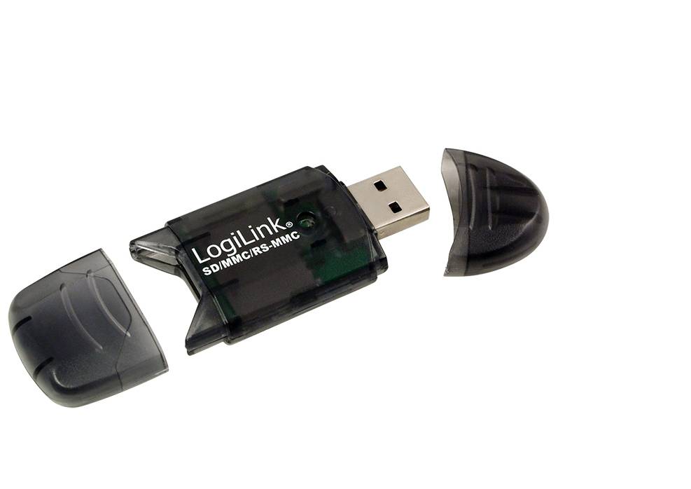LogiLink Cardreader USB 2.0 Stick for SD/MMC - Kartenleser - 8-in-1 (MMC, SD, RS-MMC, MMCmobile, SDHC)-3