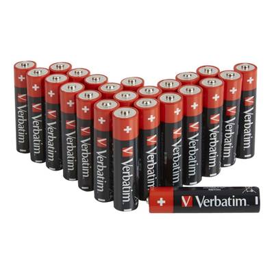 Verbatim - Batterie 24 x AA / LR6 - Alkalisch