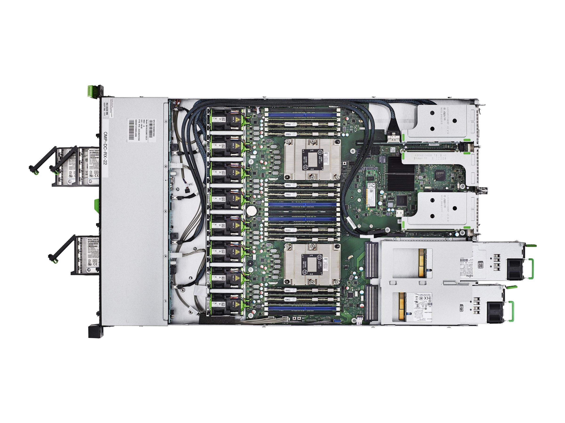 Fujitsu PRIMERGY RX2530 M5 Intel Xeon Gold 5217 1x16 GB 8xSFF 1x450W 3 GHz 1 HE-1