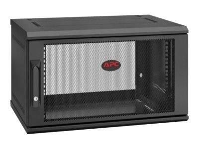 APC NetShelter WX AR106SH4 - Gehäuse - geeignet für Wandmontage - Schwarz - 6U --2