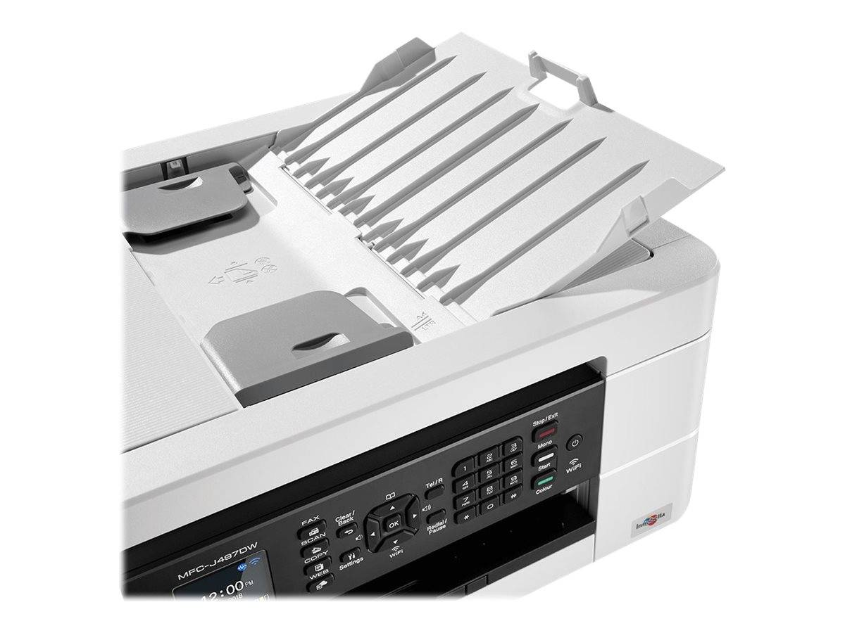 Brother MFC-J497DW - Multifunktionsdrucker - Farbe - Tintenstrahl - Legal (216 x 356 mm)-1