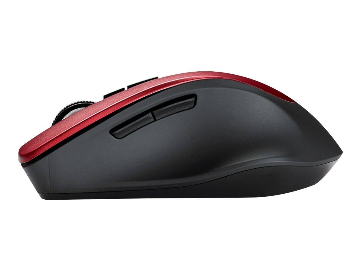 ASUS WT425 - Maus - Für Rechtshänder - optisch - 6 Tasten - kabellos - 2.4 GHz - kabelloser Empfänger (USB)-3