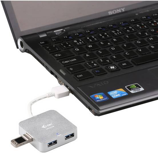 i-Tec USB 3.0 Metal Passive HUB - Hub - 4 x SuperSpeed USB 3.0-3
