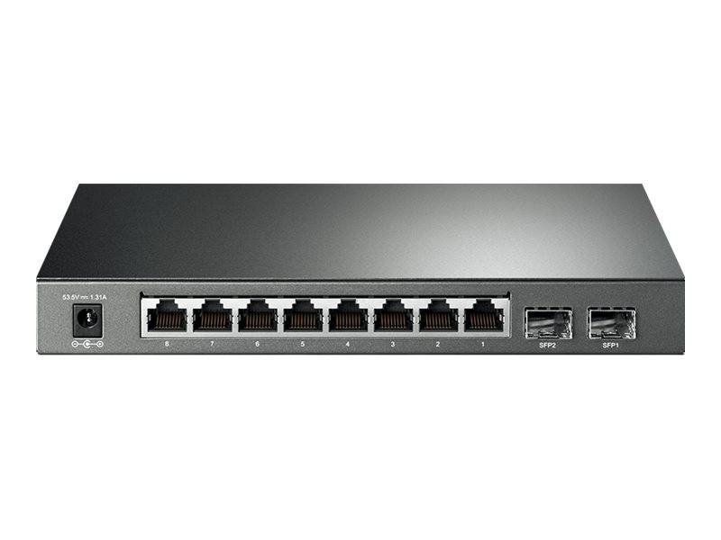 TP-Link JetStream TL-SG2210P V3 - Switch - Smart - 8 x 10/100/1000 + 2 x SFP - Desktop - PoE (58 W)-2