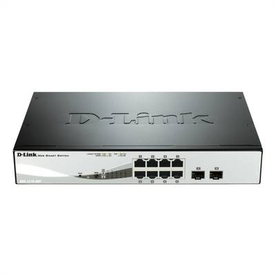 D-Link Web Smart DGS-1210-08P - Switch - managed - 8 x 10/100/1000 (PoE)