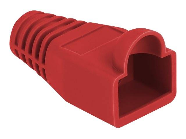 Delock Netzwerkkabel-Knickschutz - Rot (Packung mit 20)-0