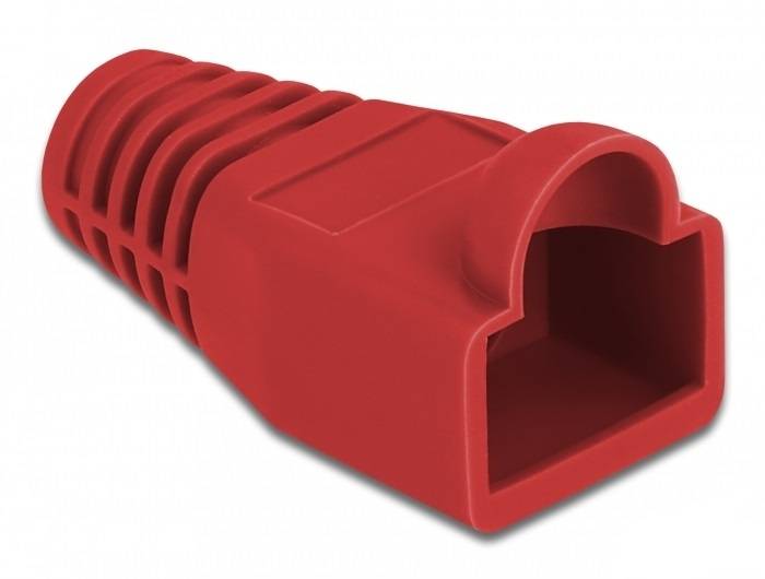 Delock Netzwerkkabel-Knickschutz - Rot (Packung mit 20)-3