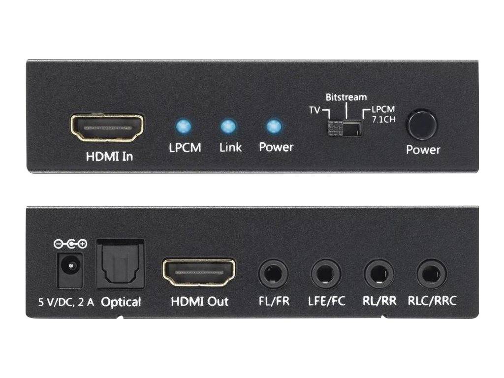 TECHly Audio Extraktor IDATA-HDMI-EA74K [HDMI - HDMI, Toslink, Klinke] 1920 x 1080 Pixel-2