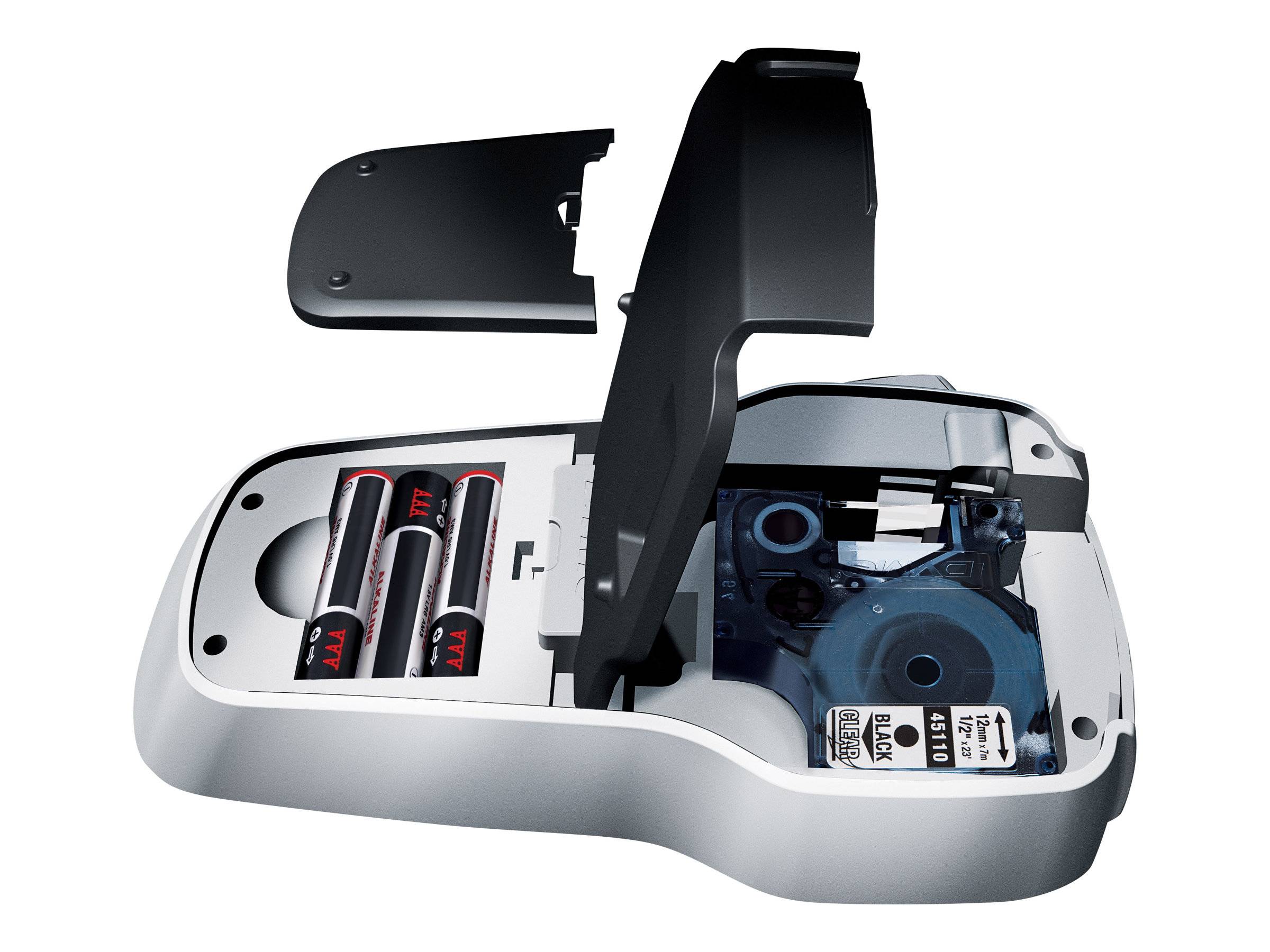 Dymo LabelMANAGER 160 - Beschriftungsgerät - s/w - Rolle (1,3 cm) - 2-zeiliger D-2