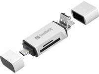 Sandberg - Kartenleser (microSD, SD) - micro-4