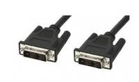 DVI-D Single-Link Anschlusskabel, Stecker/Stecker, schwarz, 1,8 m Multimedia VGA / DVI Kabel-3