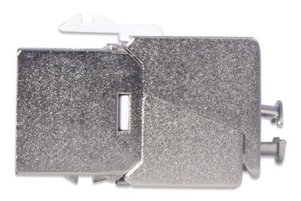DIGITUS - CAT 6A Keystone Modul, geschirmt mit intelligentem Kabelmanager, Set (24 Stück)-3