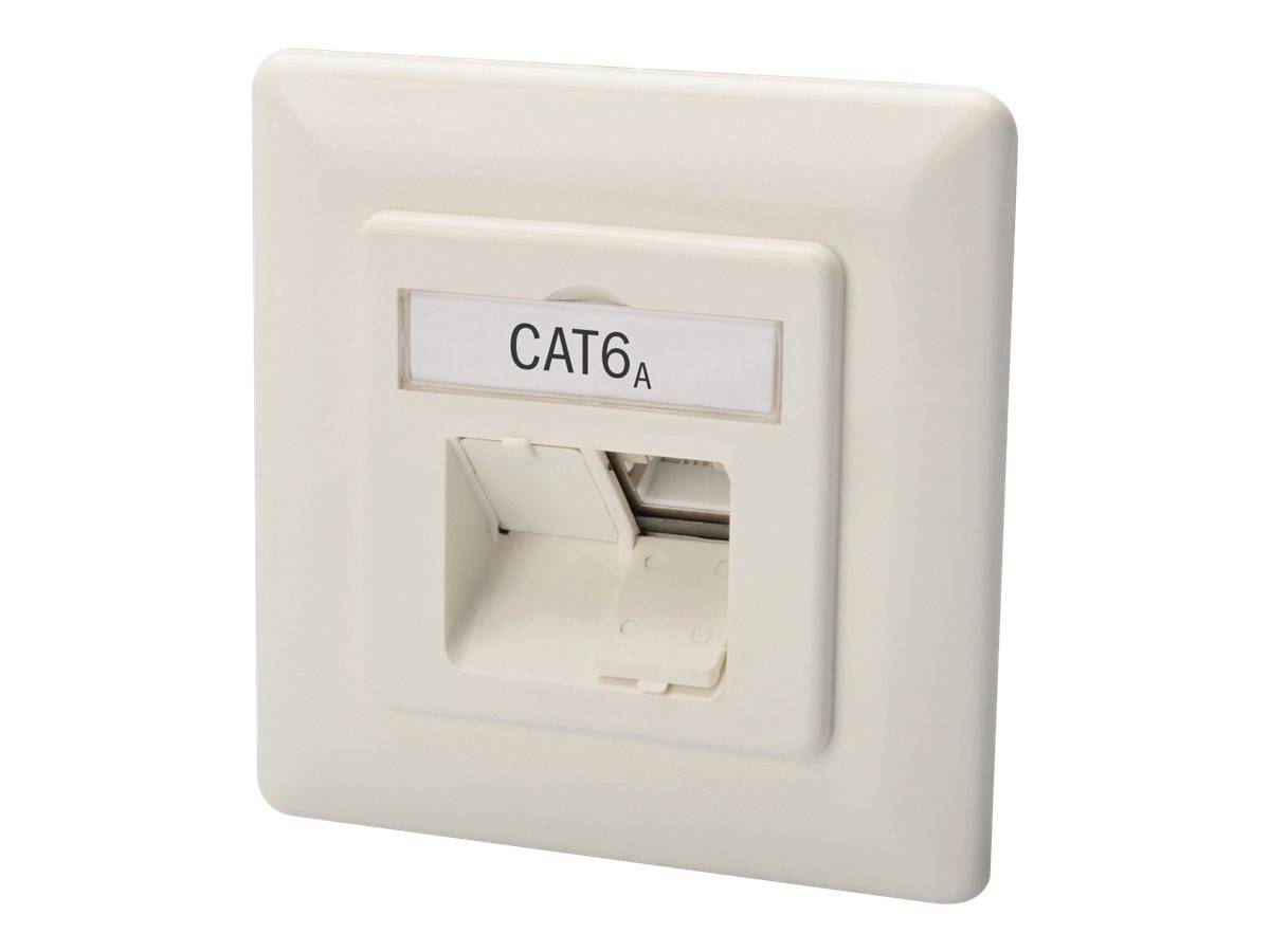 DIGITUS - CAT 6A Klasse EA Netzwerkdose, designkompatibel, geschirmt, Unterputz-2