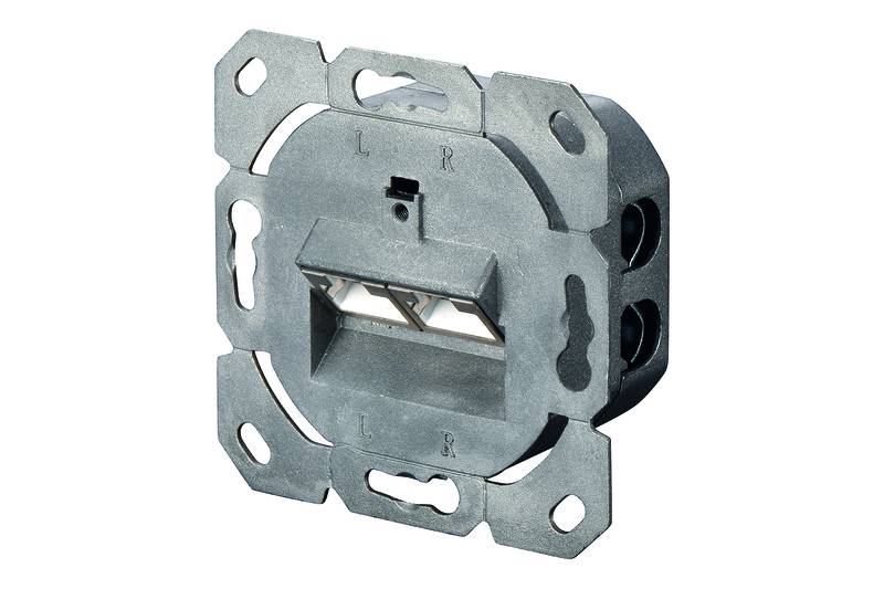 DIGITUS - CAT 6A Klasse EA Netzwerkdose, designkompatibel, geschirmt, Unterputz-3