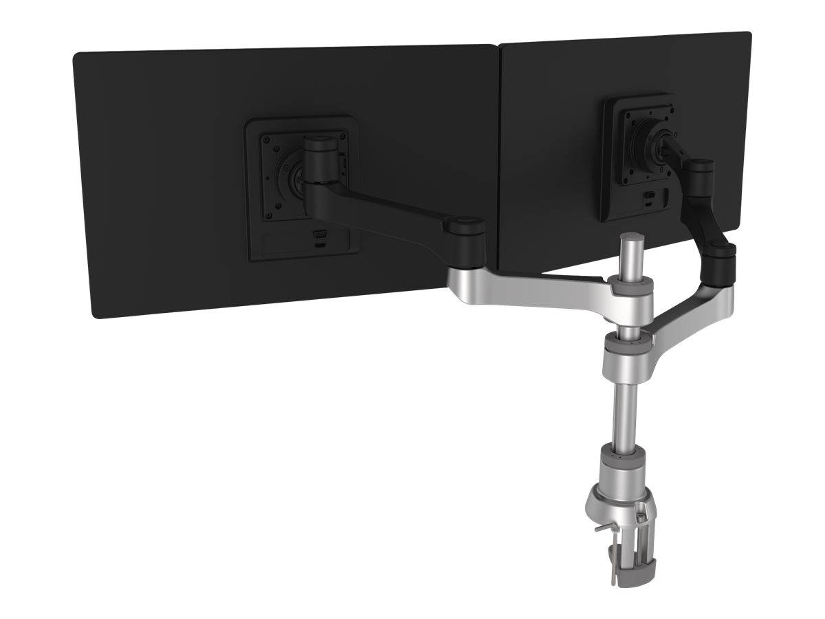 R-Go Doppelter Monitorarm Zepher - Befestigungskit (einstellbarer Monitorarm)-1