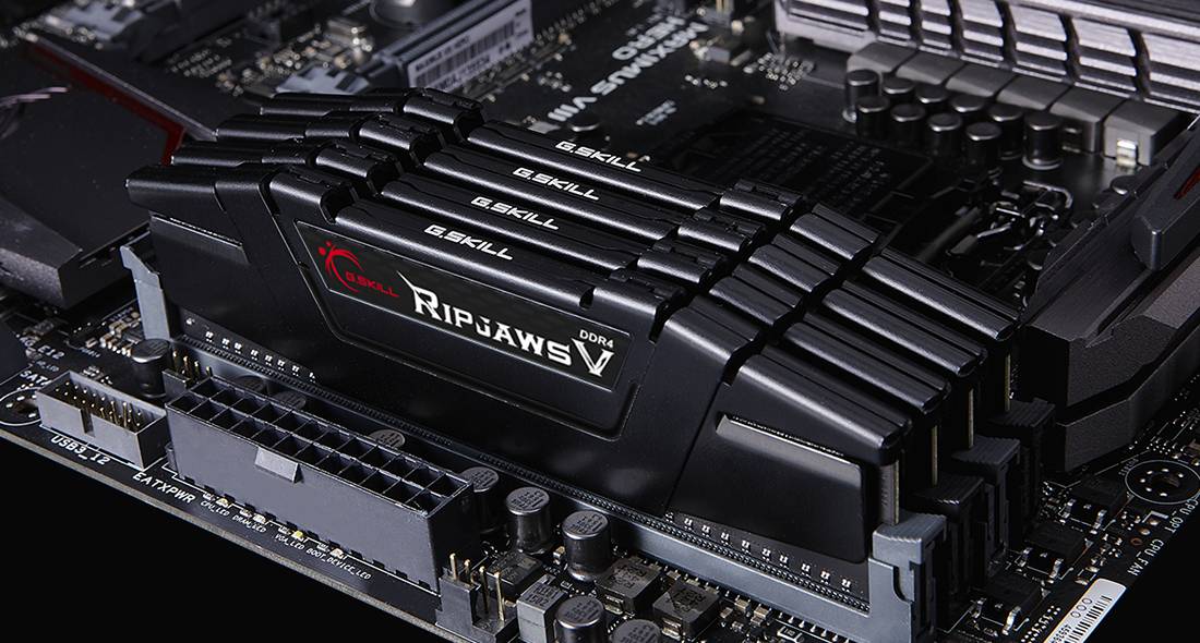 G.Skill Ripjaws V - DDR4 - Kit - 64 GB: 4 x 16 GB-4