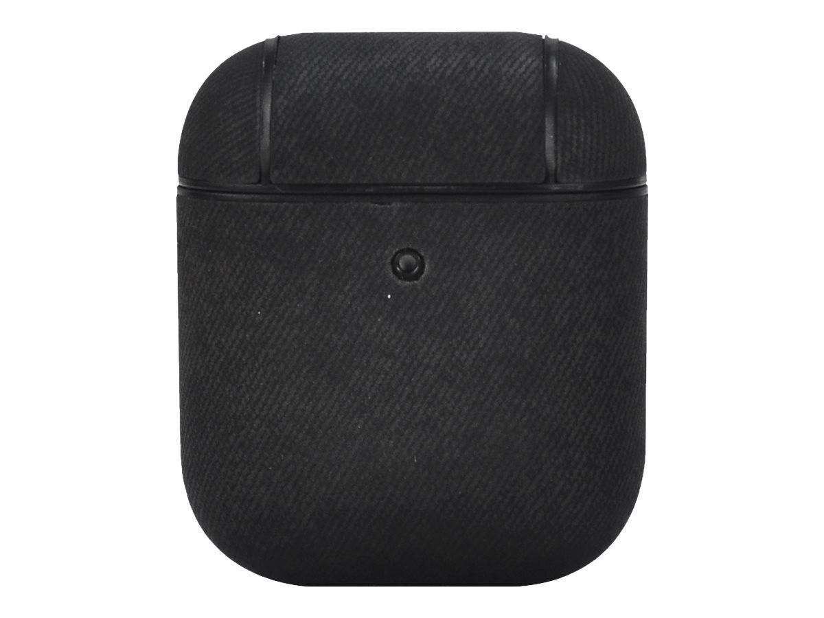 TERRATEC Air Box - Tasche für Kopfhöhrer - Polycarbonat - schwarzer Stoff - für Apple AirPods (1. Generation, 2. Generat-2