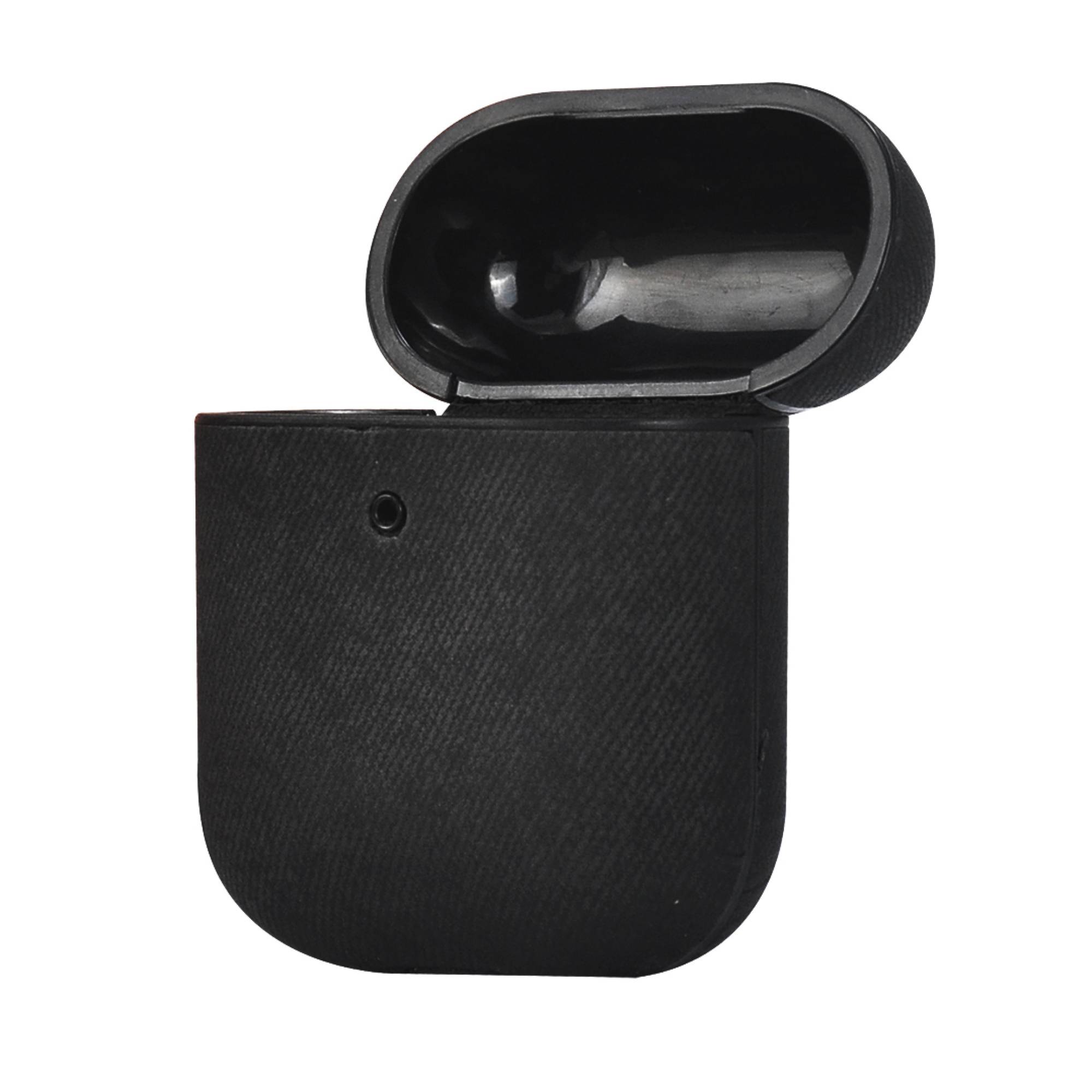 TERRATEC Air Box - Tasche für Kopfhöhrer - Polycarbonat - schwarzer Stoff - für Apple AirPods (1. Generation, 2. Generat-4