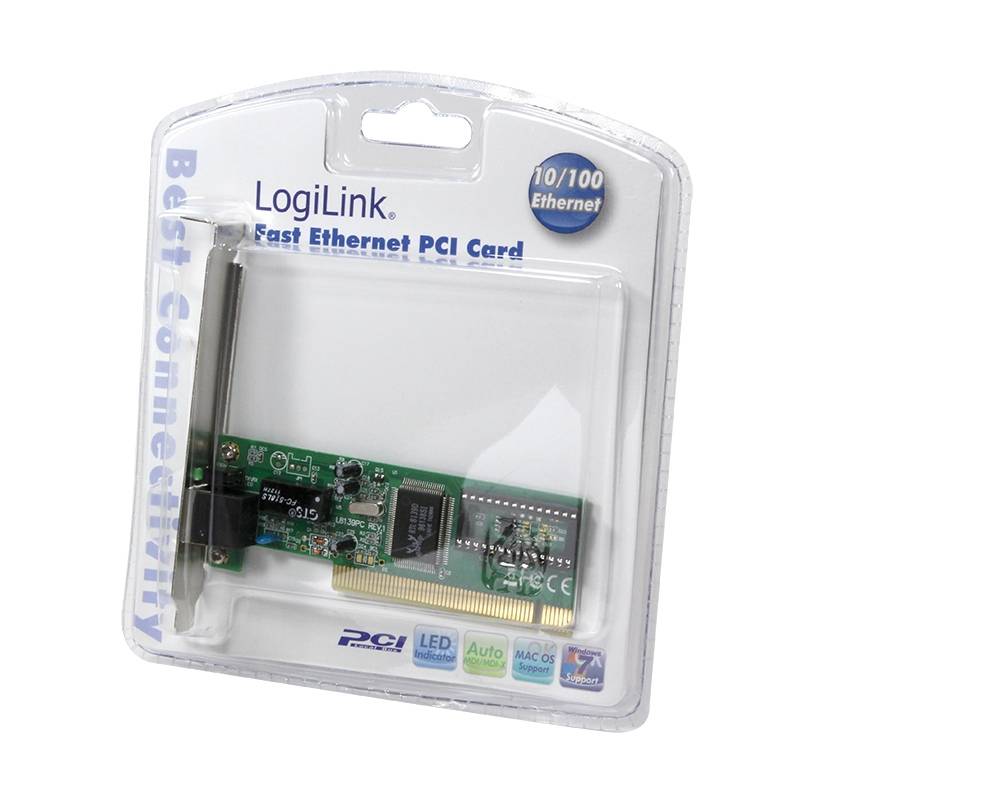 LogiLink PC0039 Netzwerkkarte 100 MBit/s PCI, LAN (10/100 MBit/s)-2