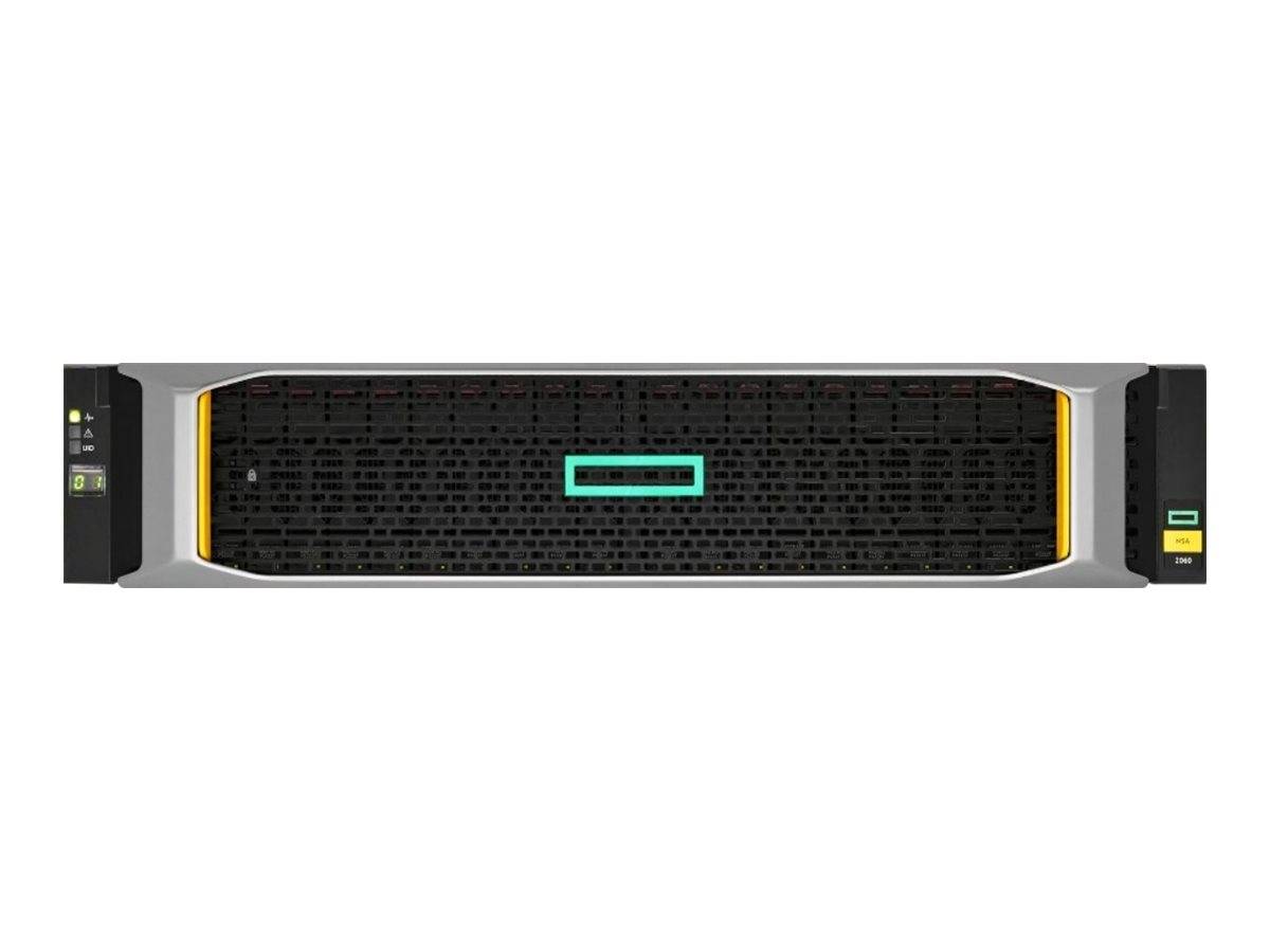 HPE Modular Smart Array 2060 16Gb Fibre Channel SFF Storage - Festplatten-Array - 0 TB - 24 Schächte (SAS-3)-0