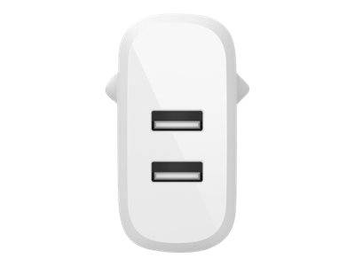 Belkin BoostCharge - Netzteil - 24 Watt - 2 Ausgabeanschlussstellen (USB)-3