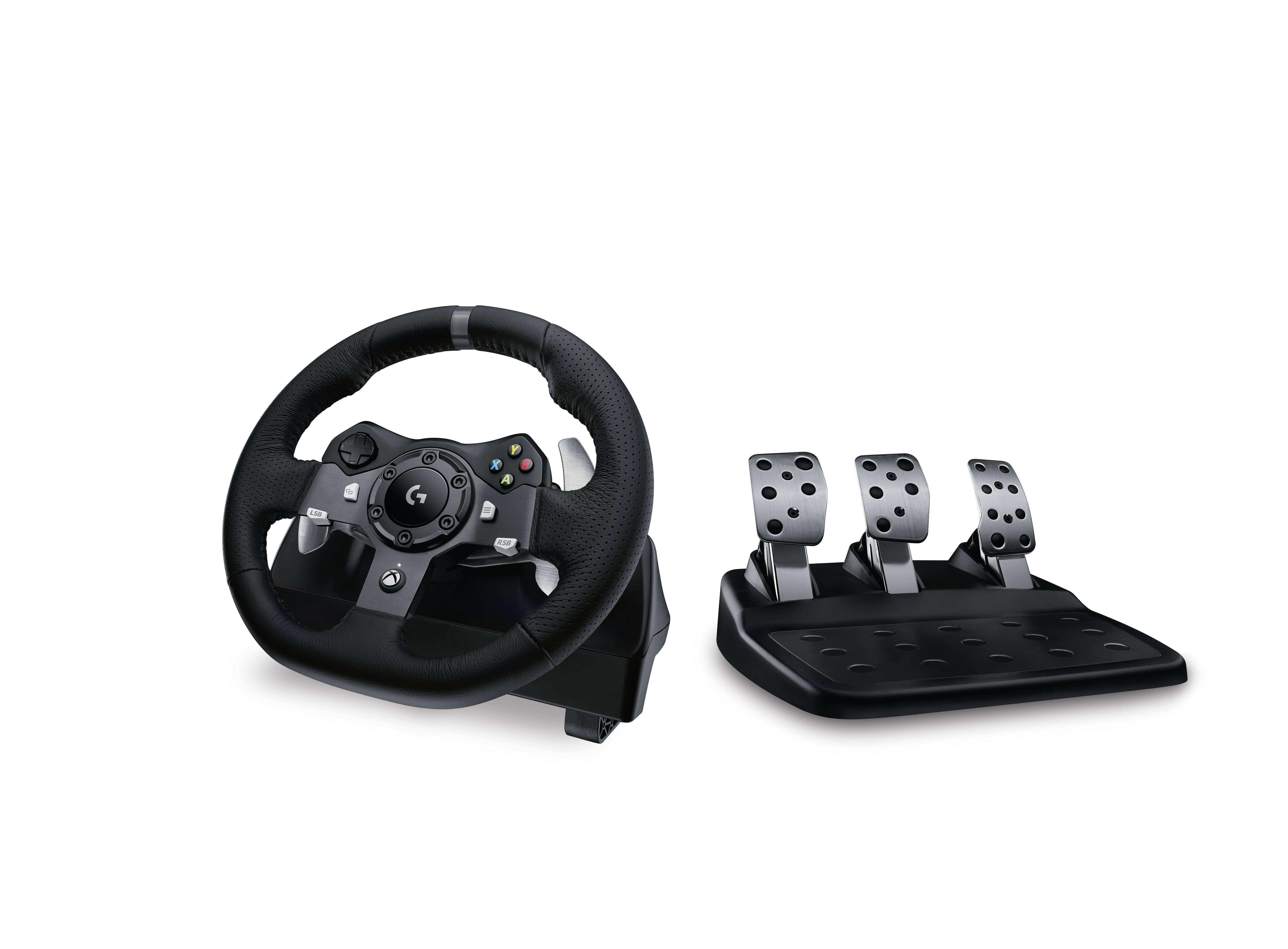 Logitech Gaming G920 Driving Force Racing Wheel Lenkrad PC, Xbox One Schwarz-2