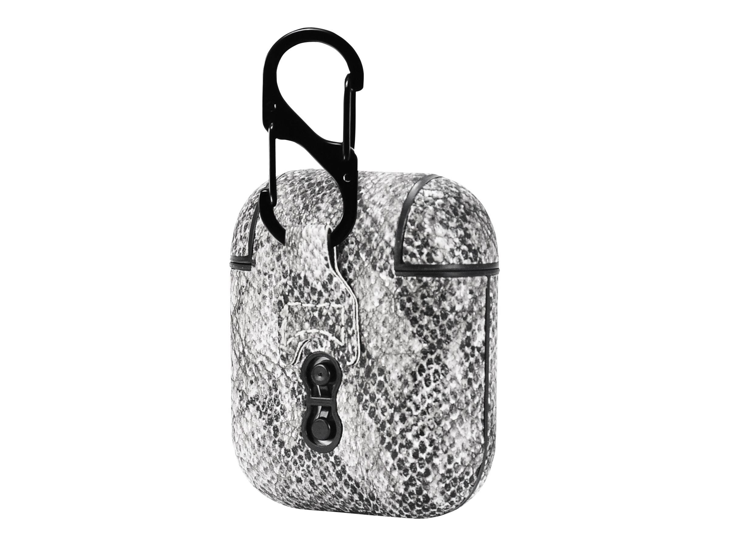 TERRATEC Air Box - Tasche für Kopfhöhrer - Polycarbonat - Black Snake - für Apple AirPods (1. Generation, 2. Generation)-1
