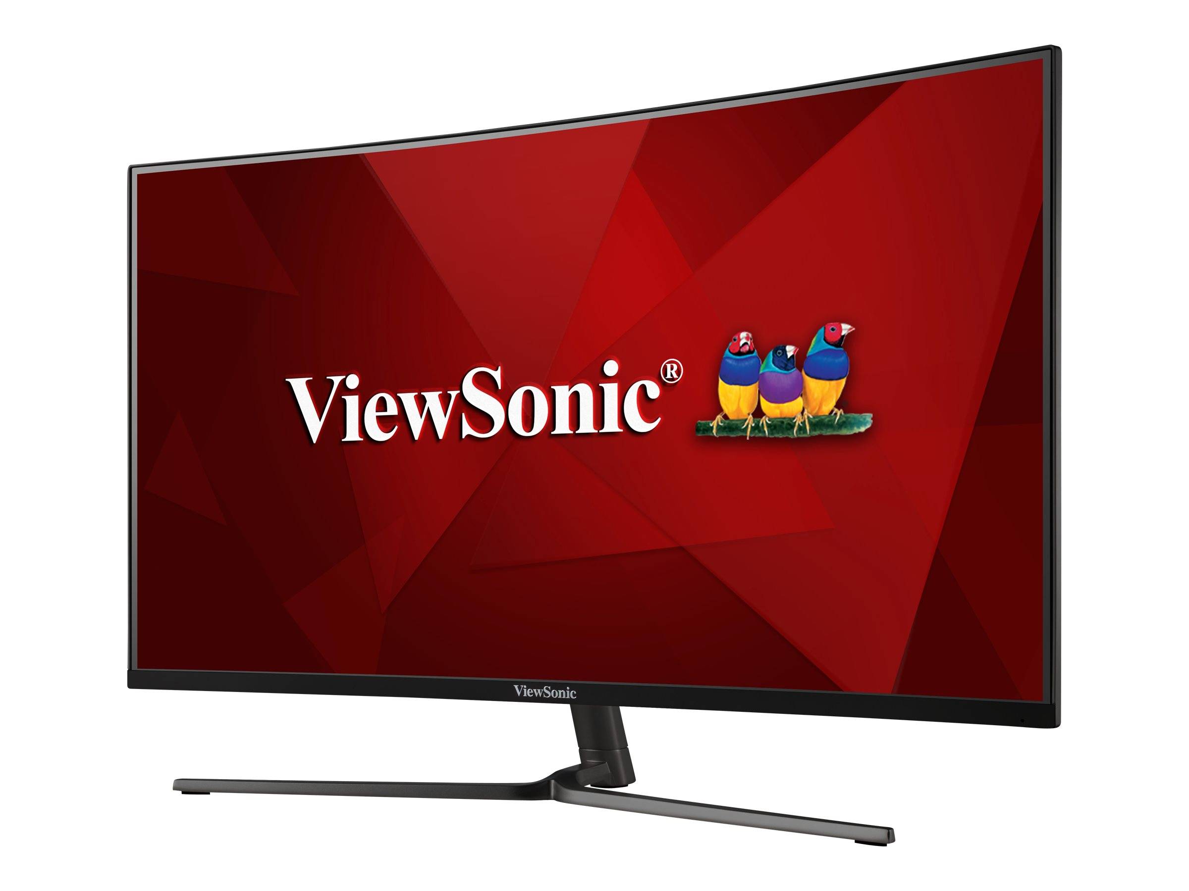 ViewSonic VX3258-2KPC-MHD 32" VA Monitor, 2560 x 1440 QHD / WQHD, 144Hz, 1ms-1