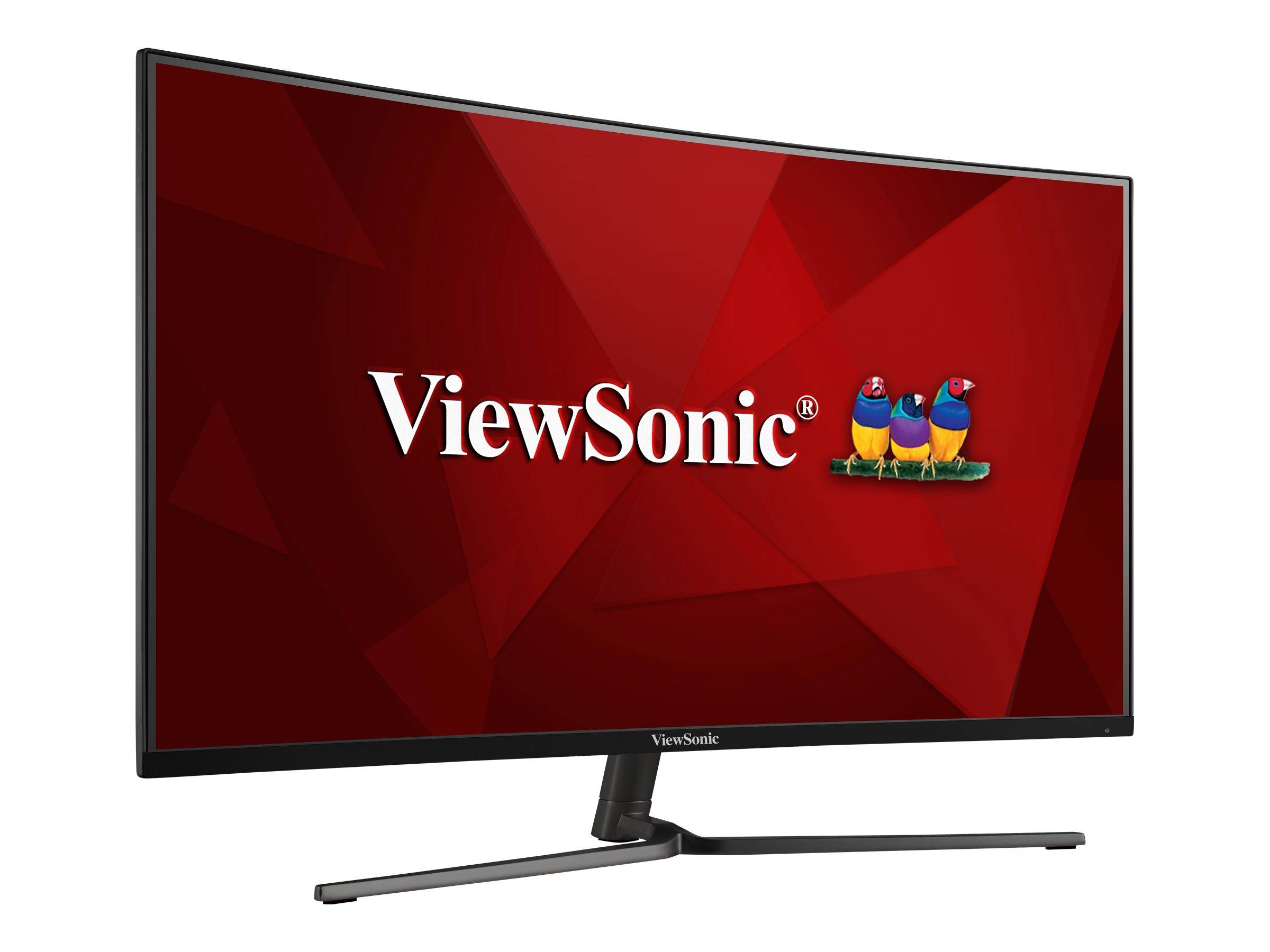 ViewSonic VX3258-2KPC-MHD 32" VA Monitor, 2560 x 1440 QHD / WQHD, 144Hz, 1ms-2
