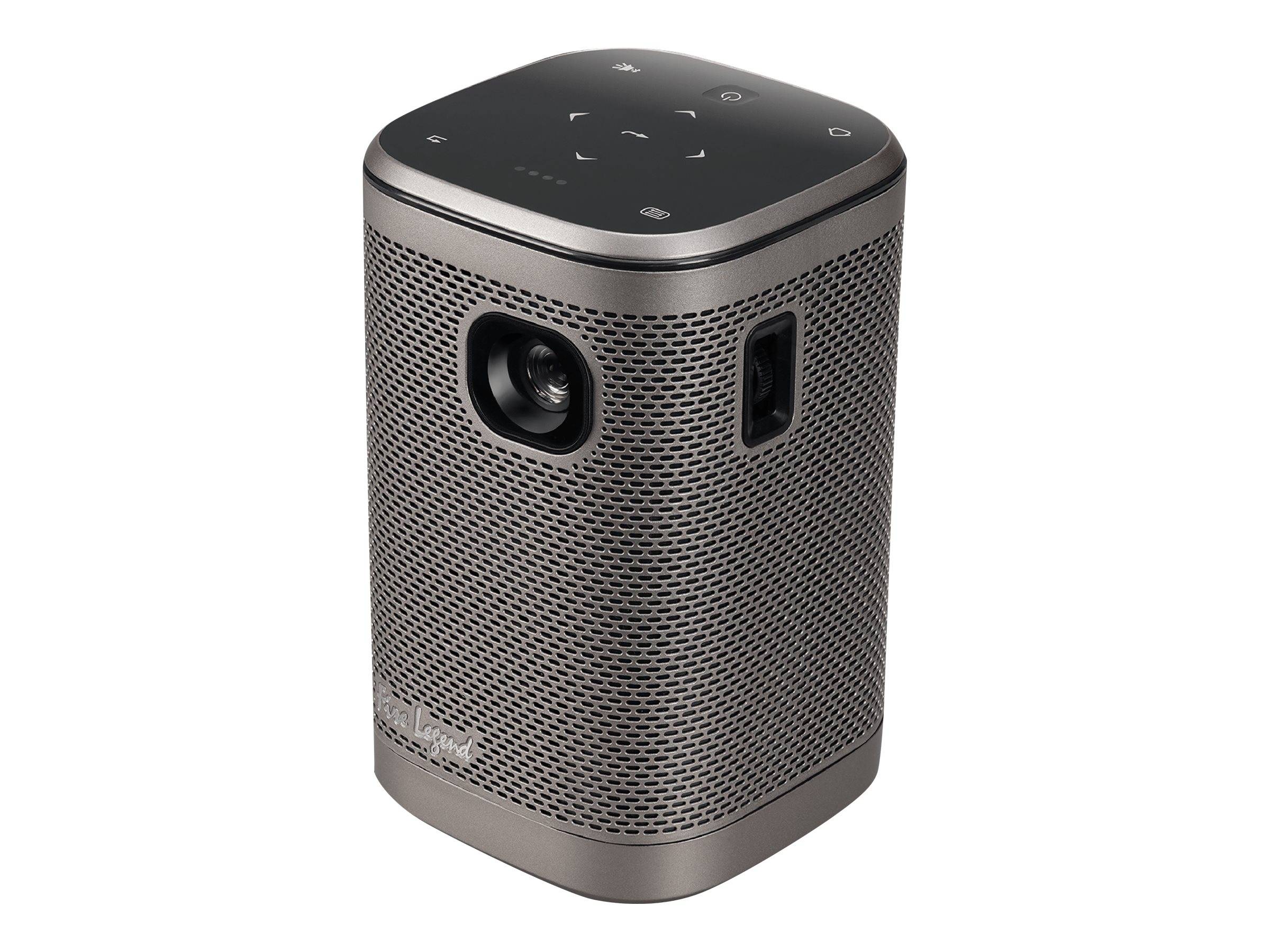 Acer AOPEN AV10a mobiler DLP-Projektor 700 Lumen (FWVGA, 854x480, 16:9, HDMI, USB-C, Smart TV Integration)