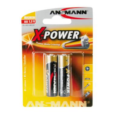 ANSMANN X-POWER Mignon AA - Batterie 2 x AA-Typ