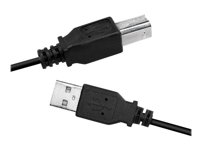 LogiLink - USB-Kabel - USB (M) zu USB Typ B (M)-1