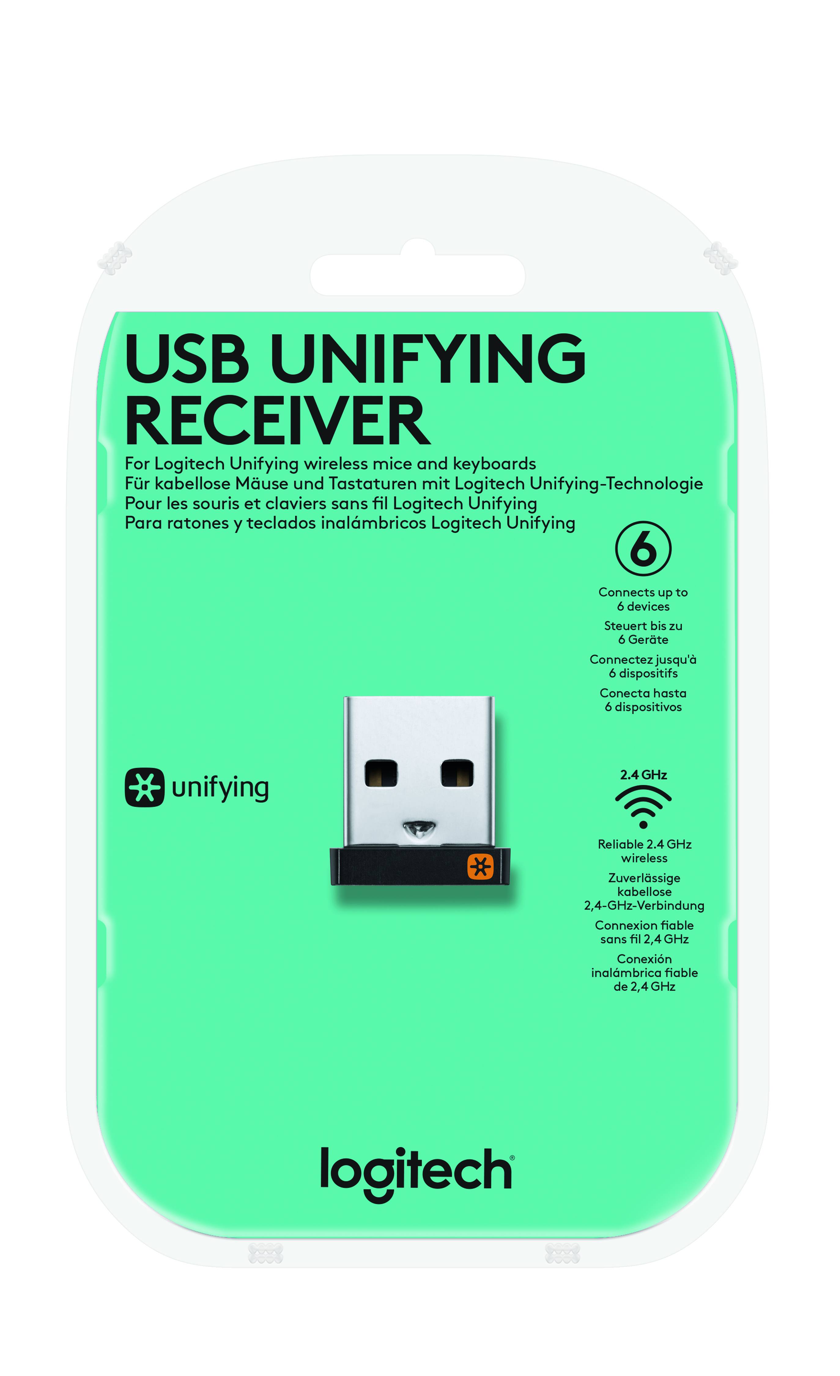 Logitech Unifying Receiver - Wireless Maus- / Tastaturempfänger-5