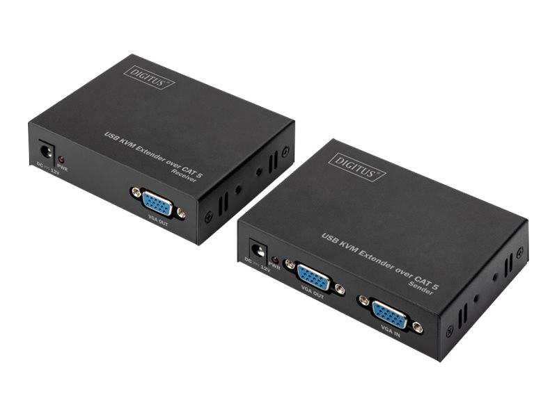 DIGITUS - USB KVM Extender über Cat 5-1