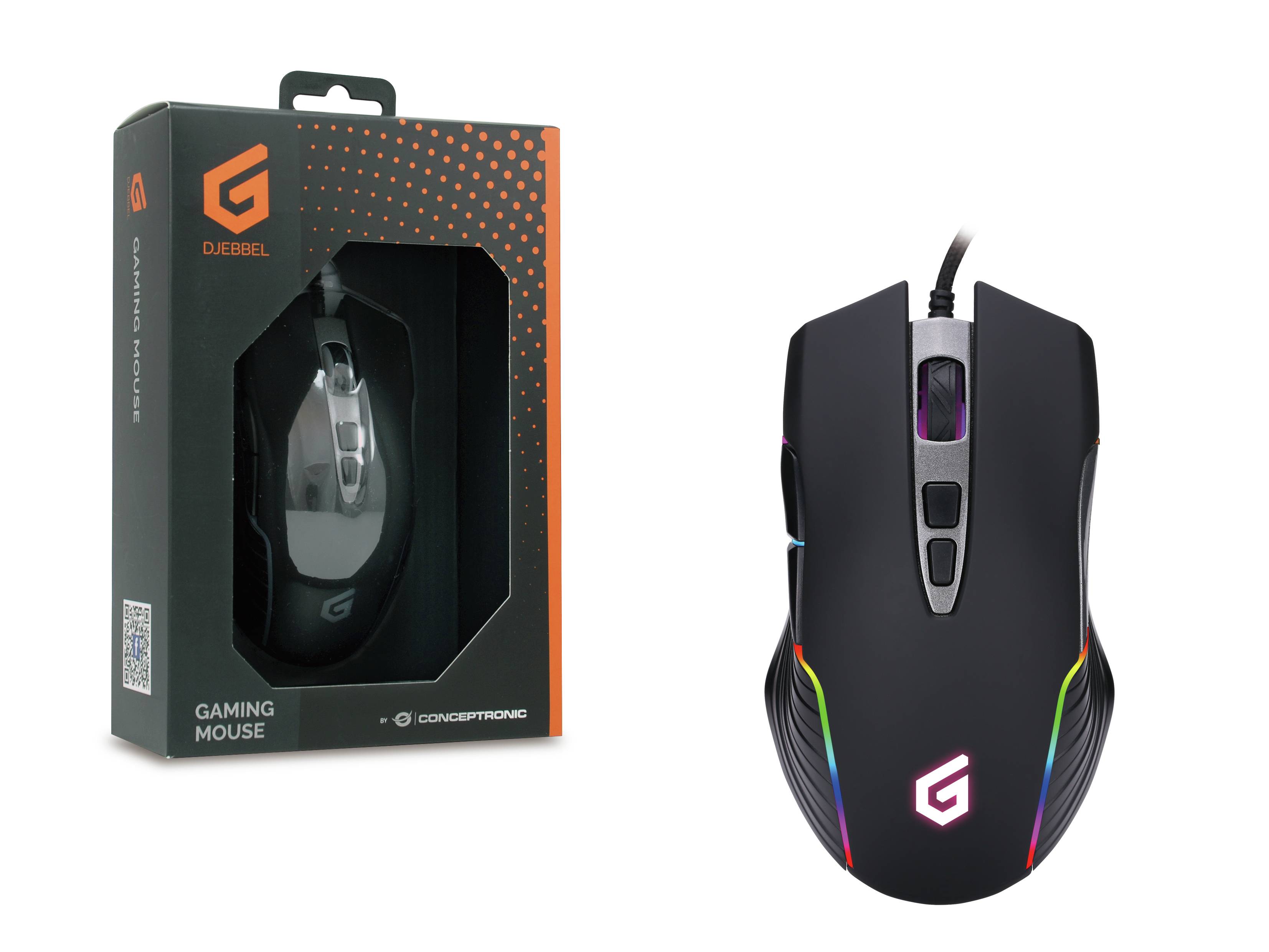 Conceptronic DJEBBEL - Maus - ergonomisch - optisch-2
