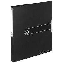 Ringbuch DIN A4 2Ringe 16mm opak schwarz-3