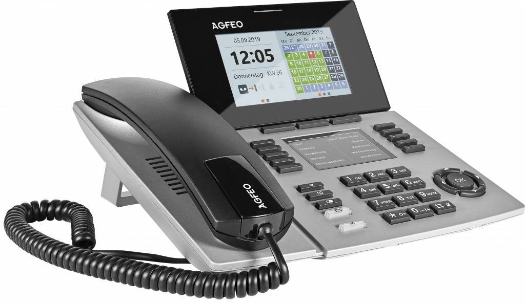 AGFEO ST 56 IP SENSORfon - VoIP-Telefon - Silber-1