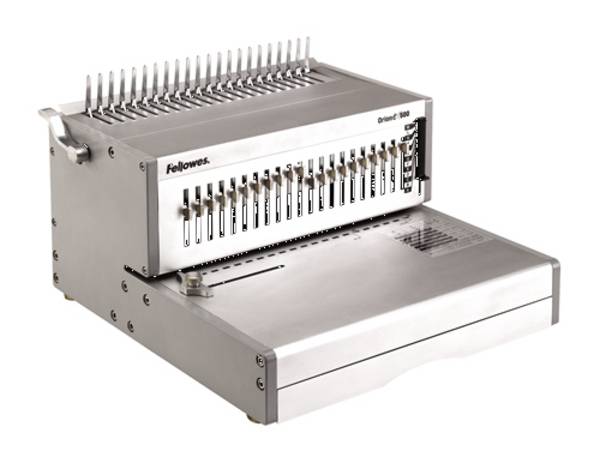 Fellowes Elektrisches Plastikbindegerät Orion, silber (5342801)